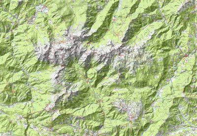 Planinska zveza Slovenije Grintovci 1:25:000 PZS digital map