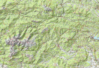 Planinska zveza Slovenije Kamnik - Savinja Alps - 1:50.000 PZS digital map