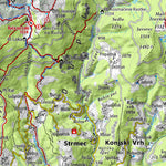 Planinska zveza Slovenije Kamnik - Savinja Alps - 1:50.000 PZS digital map