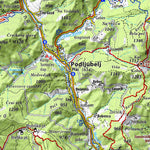 Planinska zveza Slovenije Karavanke - central part 1:50.000 PZS digital map