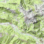 Planinska zveza Slovenije Krnsko pogorje 1:25.000 PZS digital map
