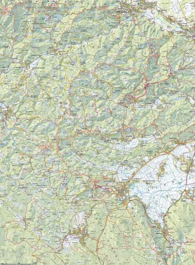 Planinska zveza Slovenije Ljubljana in okolica West 1 50.000 PZS digital map