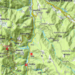 Planinska zveza Slovenije Škofjeloško, Cerklajnsko in Idrijsko hribovje - weast, 1:50.000 PZS digital map