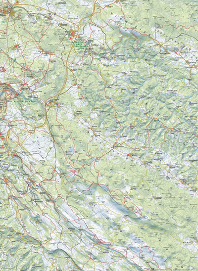 Planinska zveza Slovenije Slovenska Istra, Kras in okolica South-East 1 50.000 PZS digital map