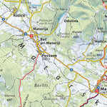 Planinska zveza Slovenije Slovenska Istra, Kras in okolica South-East 1 50.000 PZS digital map