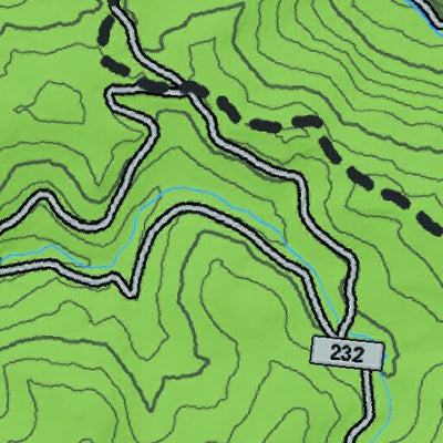Pocahontas County Tourism Commission Kennison Mountain digital map