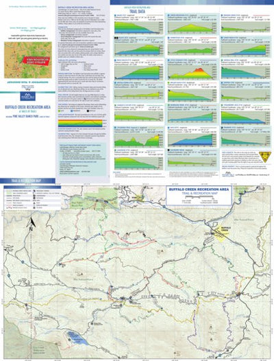 Pocket Pals Trail Maps Buffalo Creek Recreation Area - Trail and Recreation Map digital map