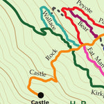 Pocket Pals Trail Maps Green Mountain Falls - Trail Map digital map