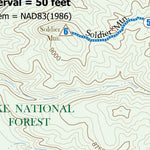 Pocket Pals Trail Maps Trail Map#12, Rampart Range Area, Pikes Peak Region Series digital map