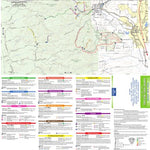 Pocket Pals Trail Maps Trail Map#13, Rampart Range Wildlands Area, Pikes Peak Region Series digital map