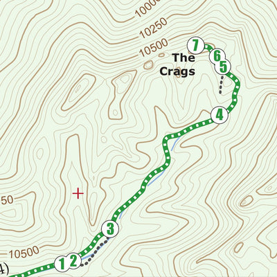 Pocket Pals Trail Maps Trail Map #7, Pikes Peak Area, Pikes Peak Region Series digital map