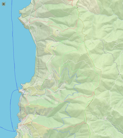 Points North Maps Explore Cinque Terre - 04 Manarola - Corniglia Region digital map