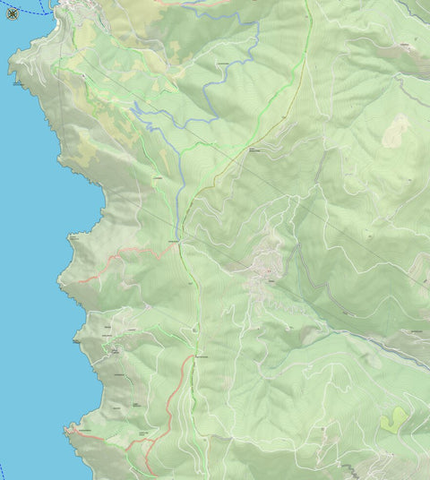 Points North Maps Explore Cinque Terre - 05 Biassa Region digital map