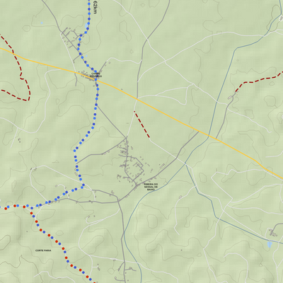 Southwest Portugal Bike & Hike Map - North Preview 2