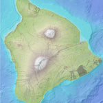 Hawai'i Big Island Lava Map Preview 1