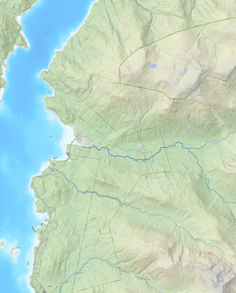 Points North Maps Sitka BCE 1-1 Starrigavan Topo digital map