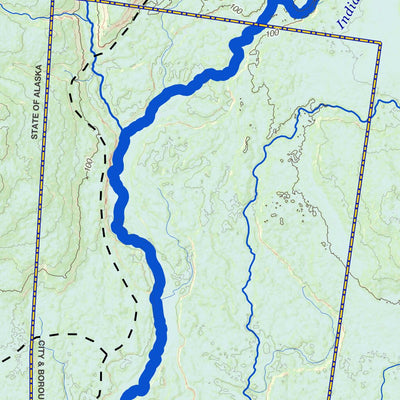 Points North Maps Sitka BCE 1-4 Indian River Slope digital map