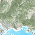 Points North Maps Sitka Big Tree Map - 4 Indian River digital map