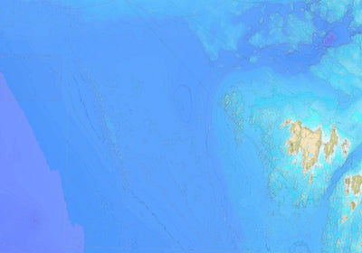 Points North Maps Sitka Surf & Turf - Biorka (Fathoms) digital map