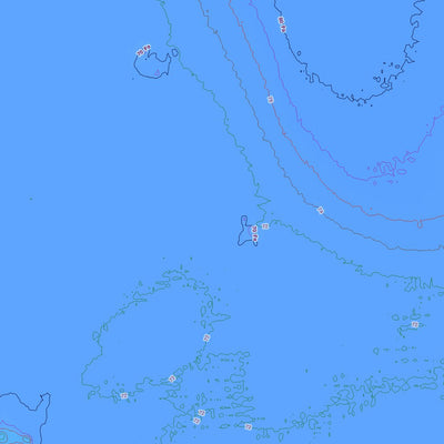 Points North Maps Sitka Surf & Turf - Biorka (Fathoms) digital map