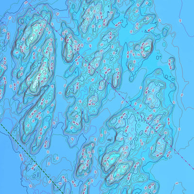 Points North Maps Sitka Surf & Turf - Biorka (Fathoms) digital map