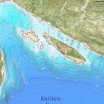 Points North Maps Sitka Surf & Turf - Katlian (Fathoms) digital map