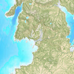 Points North Maps Sitka Surf & Turf - Mid Kruzof (Fathoms) digital map