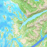 Points North Maps Sitka Surf & Turf - Redoubt digital map