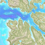 Points North Maps Sitka Surf & Turf - Salisbury (Fathoms) digital map