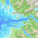 Points North Maps Sitka Surf & Turf - Sitka digital map