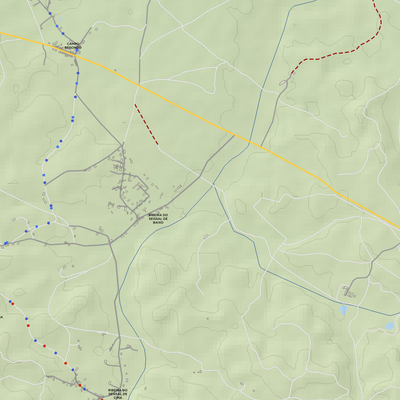 Southwest Portugal Bike & Hike Map - North Preview 2