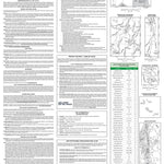 Shenandoah National Park North District Map 9 Back Preview 1