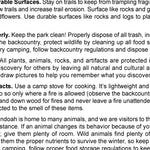 Shenandoah National Park North District Map 9 Back Preview 2