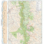 Shenandoah National Park Central District Map 10 Front Preview 1