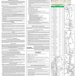 Shenandoah National Park South District Map Back Preview 1