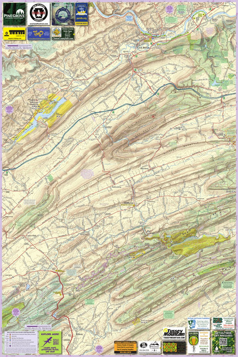Purple Lizard Maps Bald Eagle Lizard Map West Geo bundle exclusive