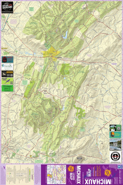 Purple Lizard Maps Michaux State Forest Lizard Map, PA bundle