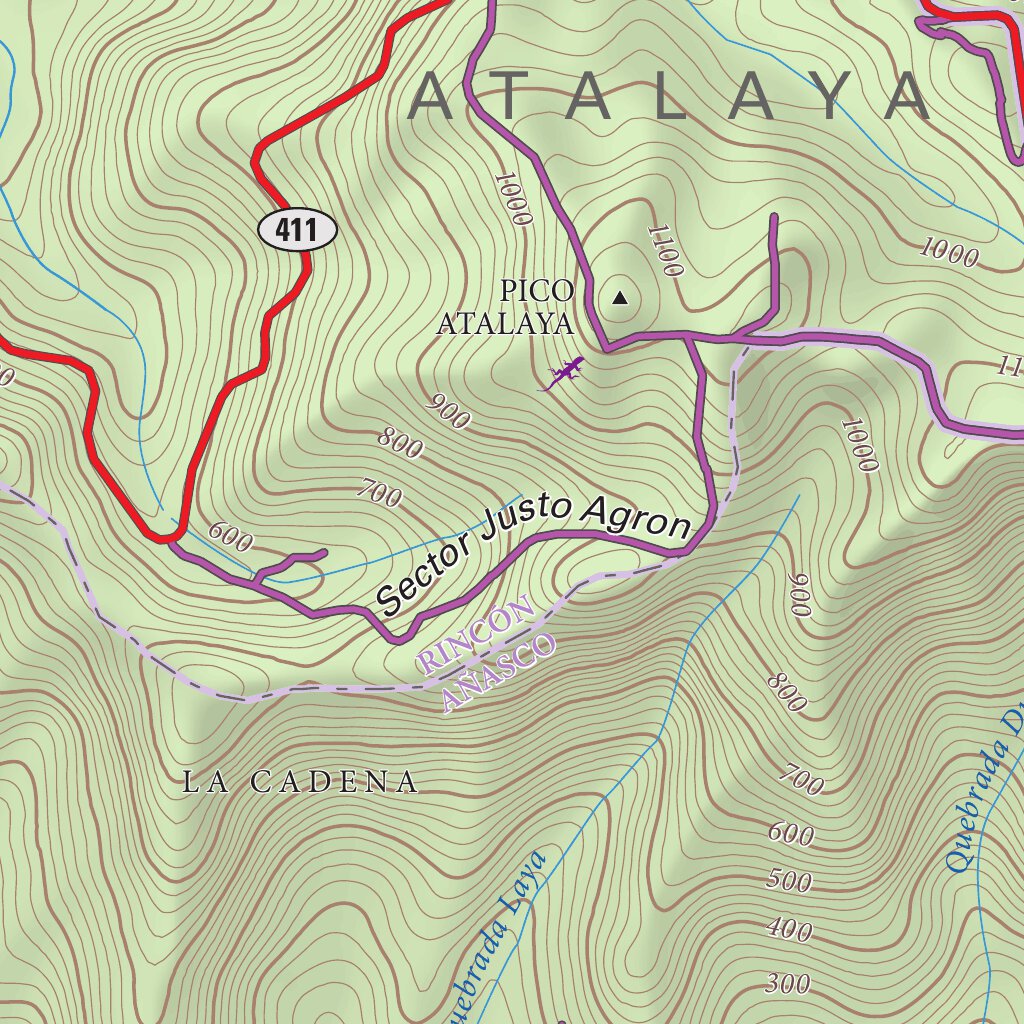 Rincon Puerto Rico Purple Lizard Map by Purple Lizard Maps | Avenza Maps