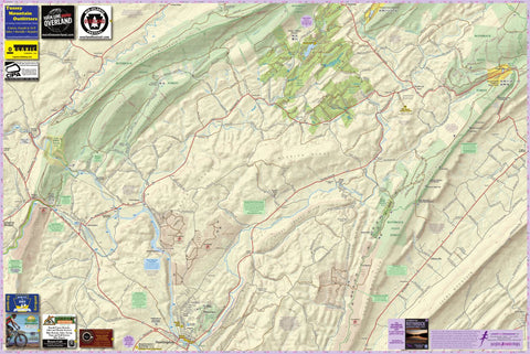 Purple Lizard Maps Rothrock South Avenza Geo bundle exclusive