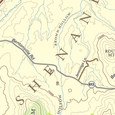 Purple Lizard Maps Shenandoah National Park North Lizard Map bundle
