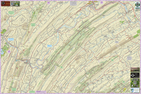 Purple Lizard Maps Tuscarora NORTH Avenza geo bundle exclusive