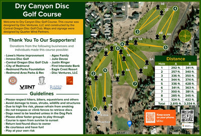 Dry Canyon Disc Golf Course Preview 1