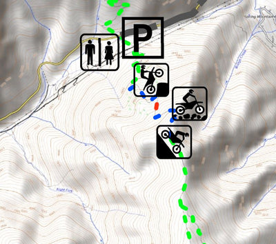 Rad Factor Pineview and Ben Lomond Layout digital map