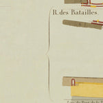 RAFAELA 1777 Paris Souterrain De Fourcy - Chaillot digital map