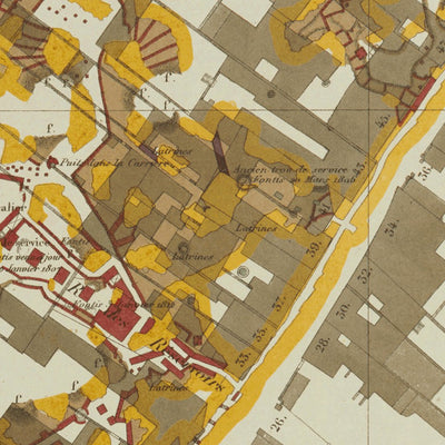 RAFAELA 1777 Paris Souterrain De Fourcy - Chaillot digital map