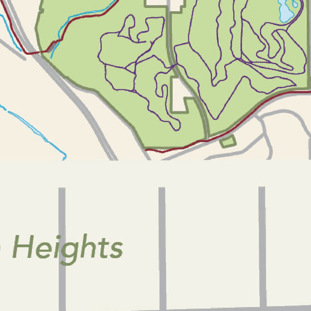 Battle Creek Regional Park Eastern Trails Area Map by Ramsey County ...