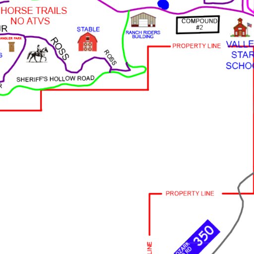 Cloud 9 Ranch Trail Map by Ranch Riders Club | Avenza Maps