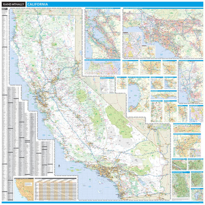 Rand McNally Publishing Rand McNally California State Map digital map