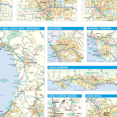 Rand McNally Publishing Rand McNally California State Map digital map