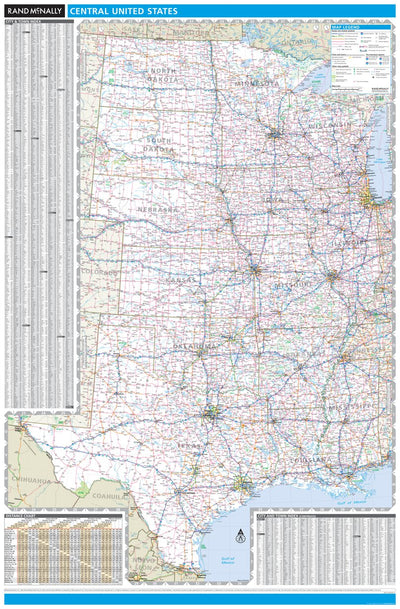 Rand McNally Central United States Map Preview 1